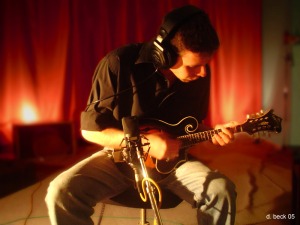 michael a. charles with mandolin