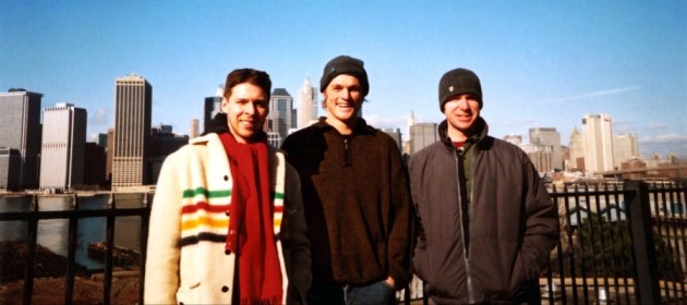 michael, olin, and warren in nyc